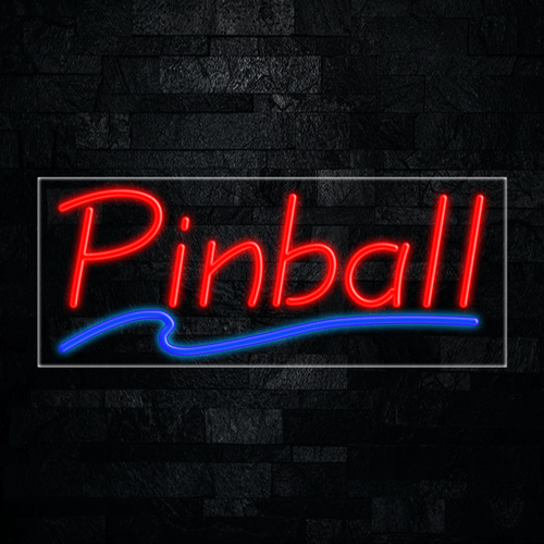 Pinball LED Flex Sign 32″ x 13″