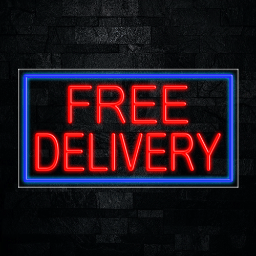 Free Delivery LED Flex Sign 37″ x 20″