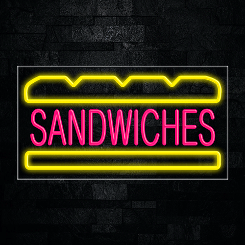 Sandwiches LED Flex Sign 37″ x 20″