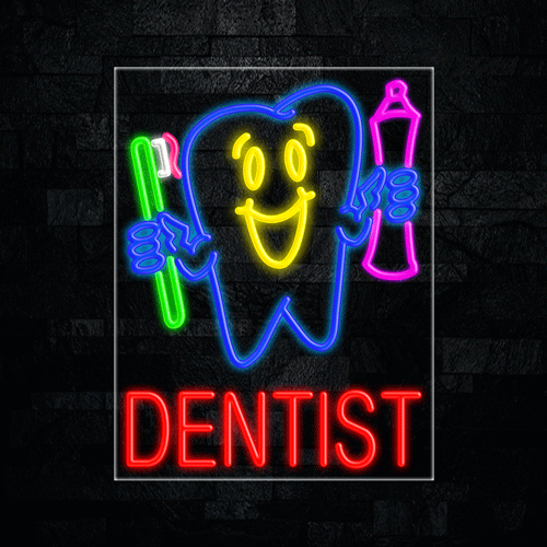 Dentist LED Flex Sign 31″ x 24″