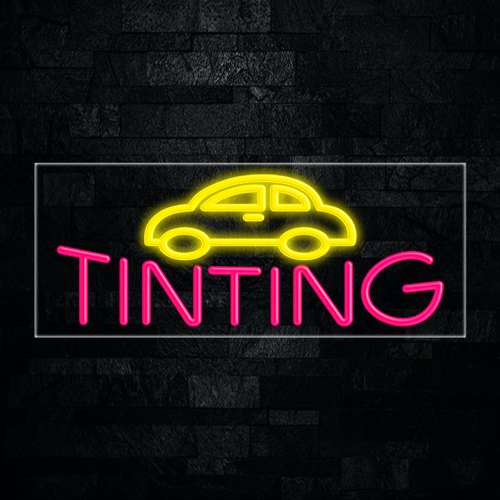 Car Tinting LED Flex Sign 32″ x 13″