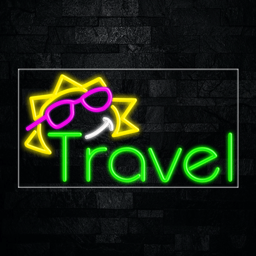 Travel LED Flex Sign 37″ x 20″