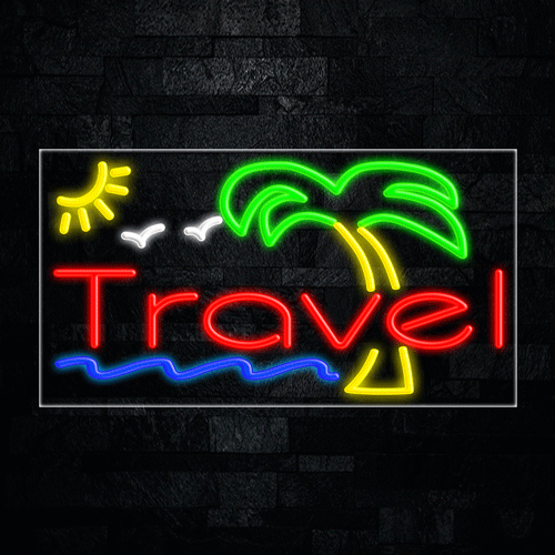 Travel LED Flex Sign 37″ x 20″