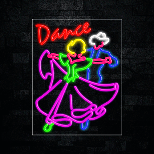 Dance LED Flex Sign 31″ x 24″