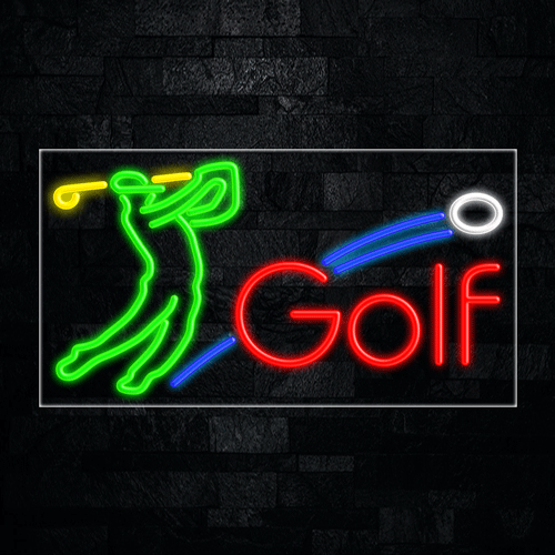 Golf LED Flex Sign 37″ x 20″