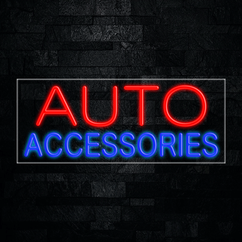 Auto Accessories LED Flex Sign 32″ x 13″