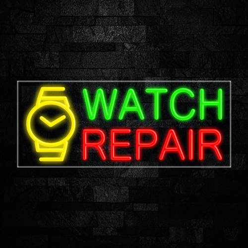 Watch Repair LED Flex Sign 32″ x 13″