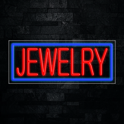 Jewelry LED Flex Sign 32″ x 13″