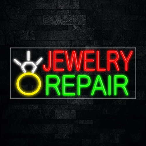 Jewelry Repair LED Flex Sign 32″ x 13″