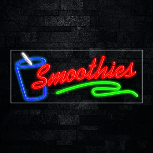 Smoothies LED Flex Sign 32″ x 13″