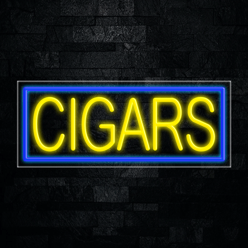 Cigars LED Flex Sign 32″ x 13″