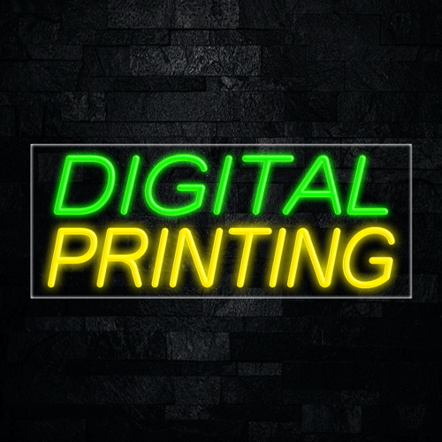 Digital Printing LED Flex Sign 32″ x 13″