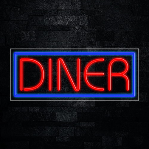 Diner LED Flex Sign 32″ x 13″