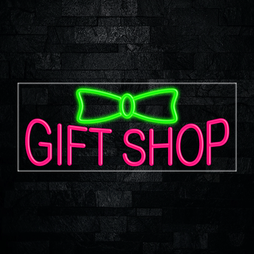 Gift Shop  LED Flex Sign 32″ x 13″