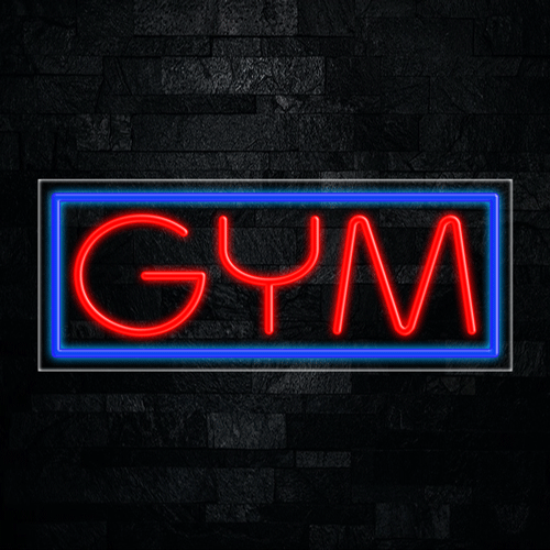 GYM LED Flex Sign 32″ x 13″