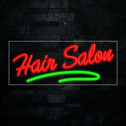 Hair Salon LED Flex Sign 32″ x 13″