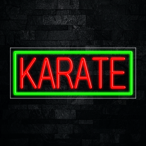 Karate LED Flex Sign 32″ x 13″