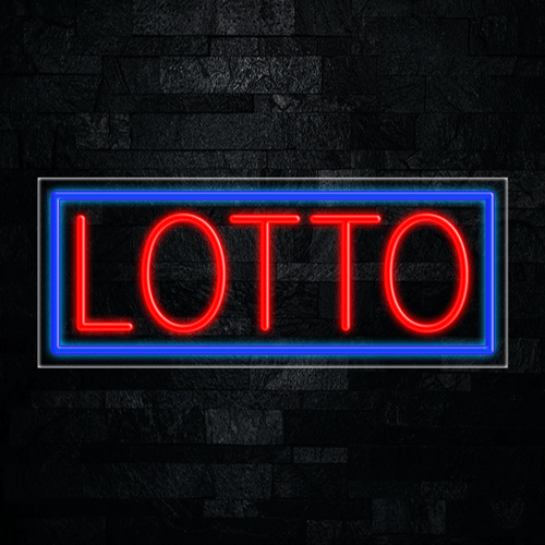 Lotto LED Flex Sign 32″ x 13″