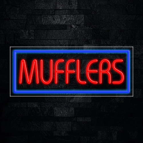 Mufflers LED Flex Sign 32″ x 13″