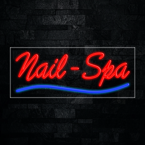 Nails-Spa LED Flex Sign 32″ x 13″