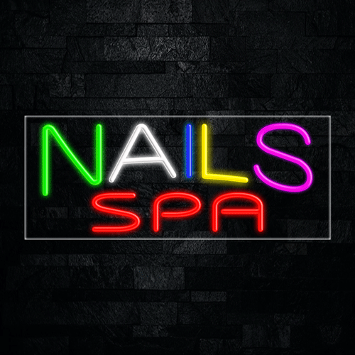 Nails Spa LED Flex Sign 32″ x 13″