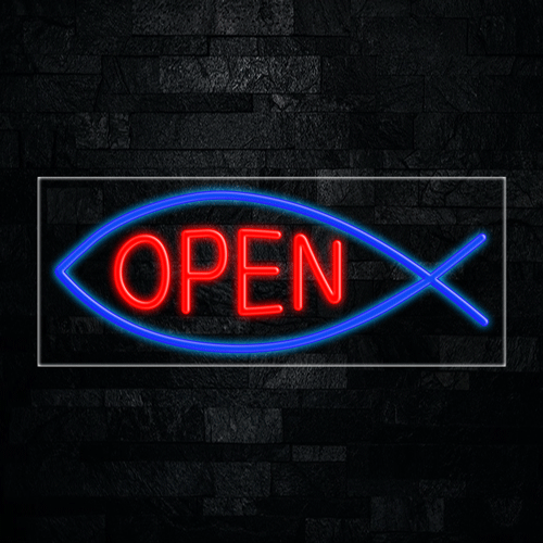 Open LED Flex Sign 32″ x 13″