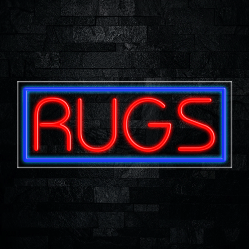 Rugs LED Flex Sign 32″ x 13″