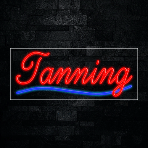 Tanning LED Flex Sign 32″ x 13″