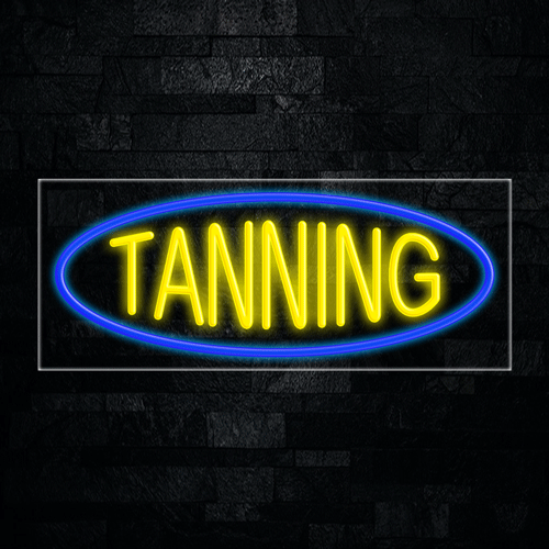 Tanning LED Flex Sign 32″ x 13″