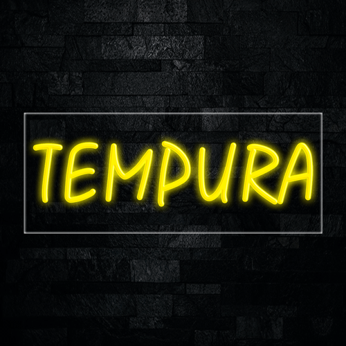 Tempura LED Flex Sign 32″ x 13″