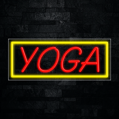 Yoga LED Flex Sign 32″ x 13″