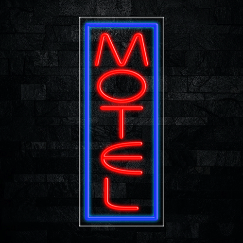 Motel  LED Flex Sign 32″ x 13″