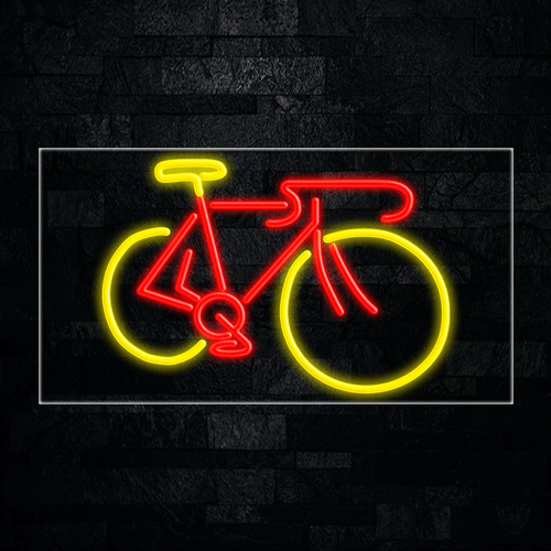 Bicycle LED Flex Sign 37″ x 20″