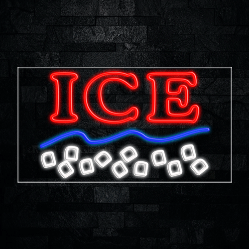 Ice LED Flex Sign 37″ x 20″