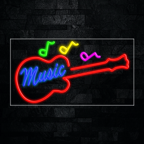 Music LED Flex Sign 37″ x 20″