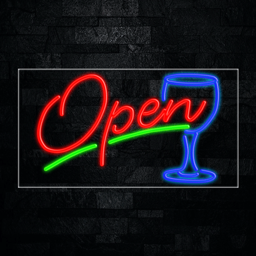 Open LED Flex Sign 37″ x 20″