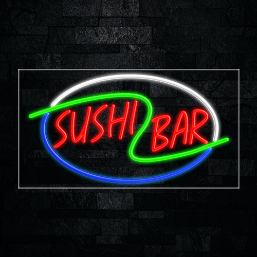 Sushi Bar LED Flex Sign 37″ x 20″