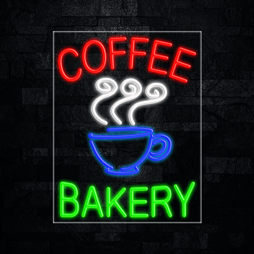 Coffee Bakery LED Flex Sign 31″ x 24″