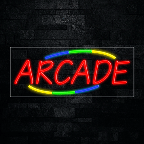 Arcade LED Flex Sign 32″ x 13″