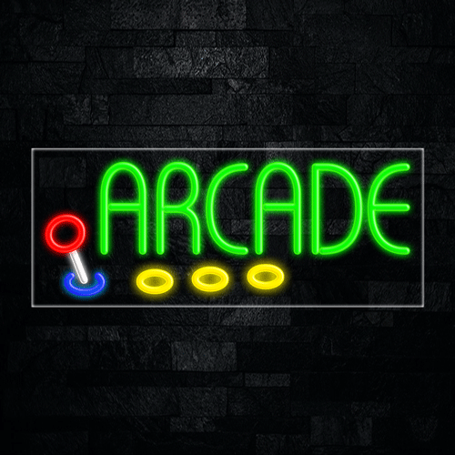 Arcade LED Flex Sign 32″ x 13″