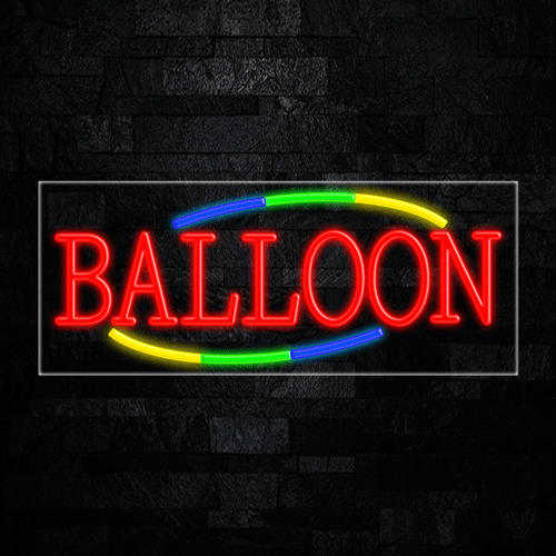 Balloon LED Flex Sign 32″ x 13″