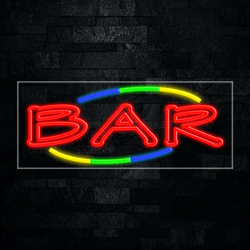 Bar LED Flex Sign 32″ x 13″