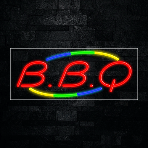 BBQ LED Flex Sign 32″ x 13″