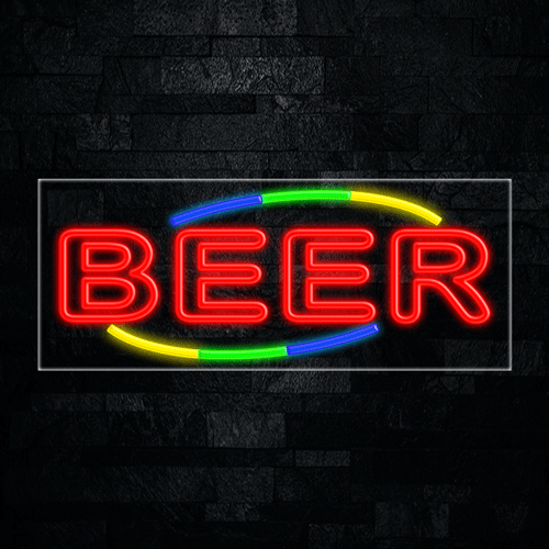 Beer LED Flex Sign 32″ x 13″