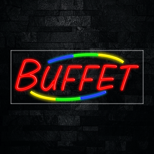 Buffet LED Flex Sign 32″ x 13″