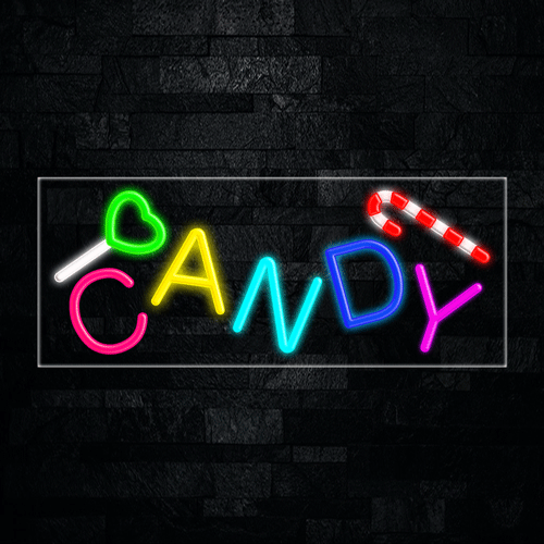 Candy LED Flex Sign 32″ x 13″