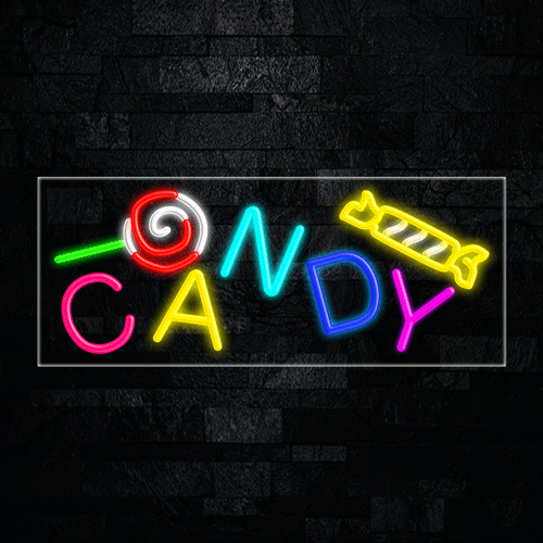 Candy LED Flex Sign 32″ x 13″