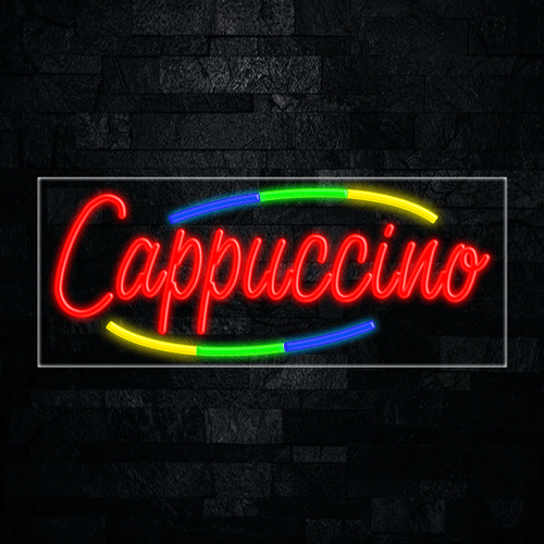 Cappuccino LED Flex Sign 32″ x 13″