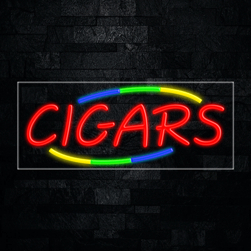 Cigars LED Flex Sign 32″ x 13″