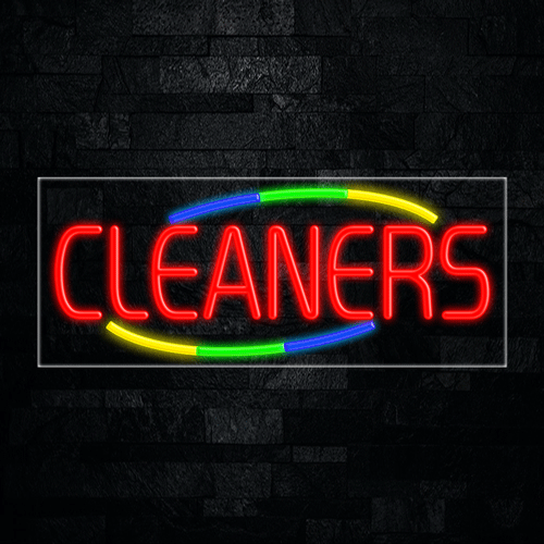 Cleaners LED Flex Sign 32″ x 13″